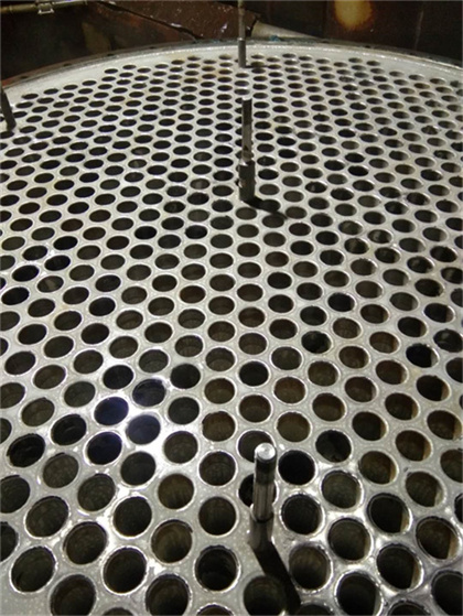 換熱器清洗前后