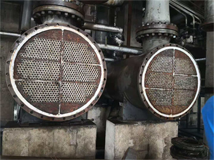 換熱器清洗前后