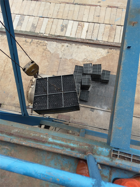 空預器吊包清洗