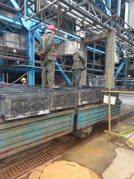 空預器吊包清洗